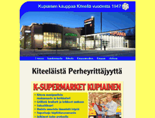 Tablet Screenshot of kupiainen.net